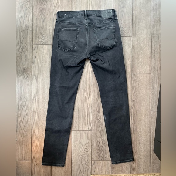 American Eagle Skinny Jeans Washed Black 32x34 - Picture 2 of 4